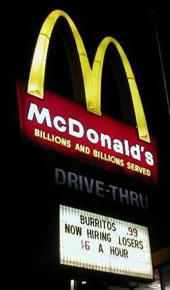 McDonalds Hiring - Funny Pictures and Images