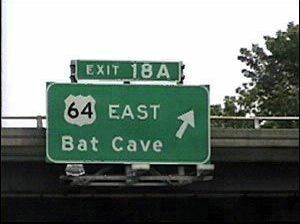 This way to the bat cave - Funny Pictures and Images
