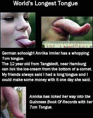 The Longest Tongue - Funny Pictures and Images