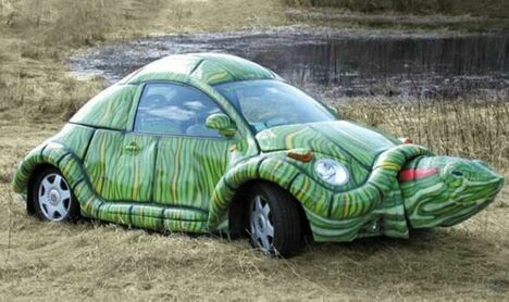 Tortoise Car - Funny Pictures and Images