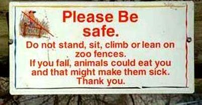 Don't feed the animals - Funny Pictures and Images