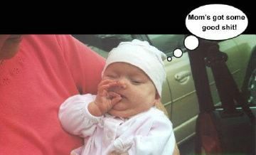 Naughty Baby - Funny Pictures and Images