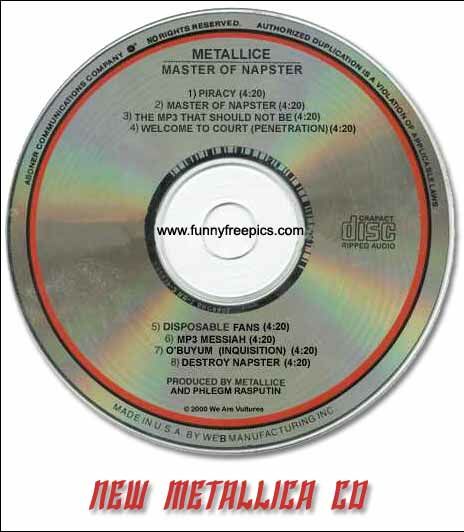 Metallice CD - Funny Pictures and Images