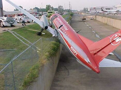 Aircraft Hits The Road - Funny Pictures and Images