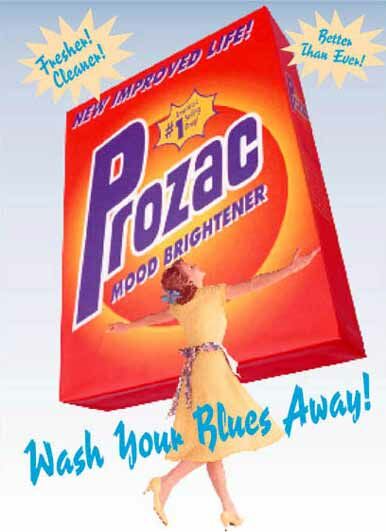 Prozac the mood brightener - Funny Pictures and Images