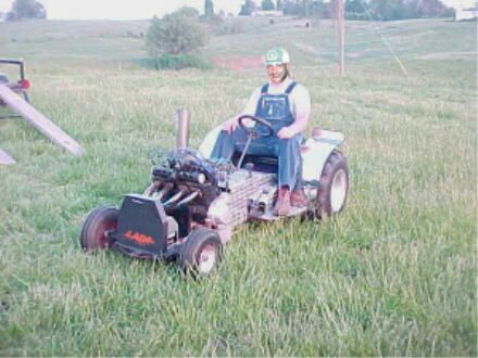 Redneck lawnmower - Funny Pictures and Images