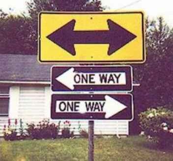 Which way should we go? - Funny Pictures and Images