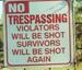 No Trespassing - Funny Pictures