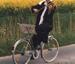 Riding and playing a bike - Funny Pictures