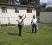 Tossing horseshoes - Funny Pictures